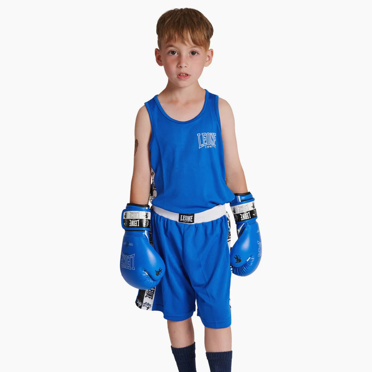 Tank top child boxing Leone Iconic AB231J  - Image 7