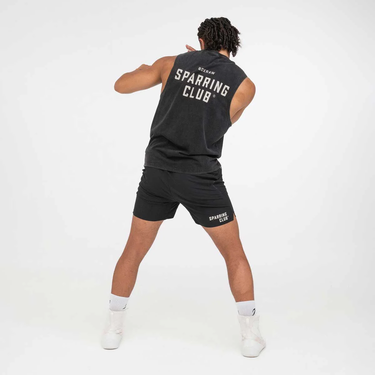 Tank top Boxraw Sparring Club Black  - Image 4