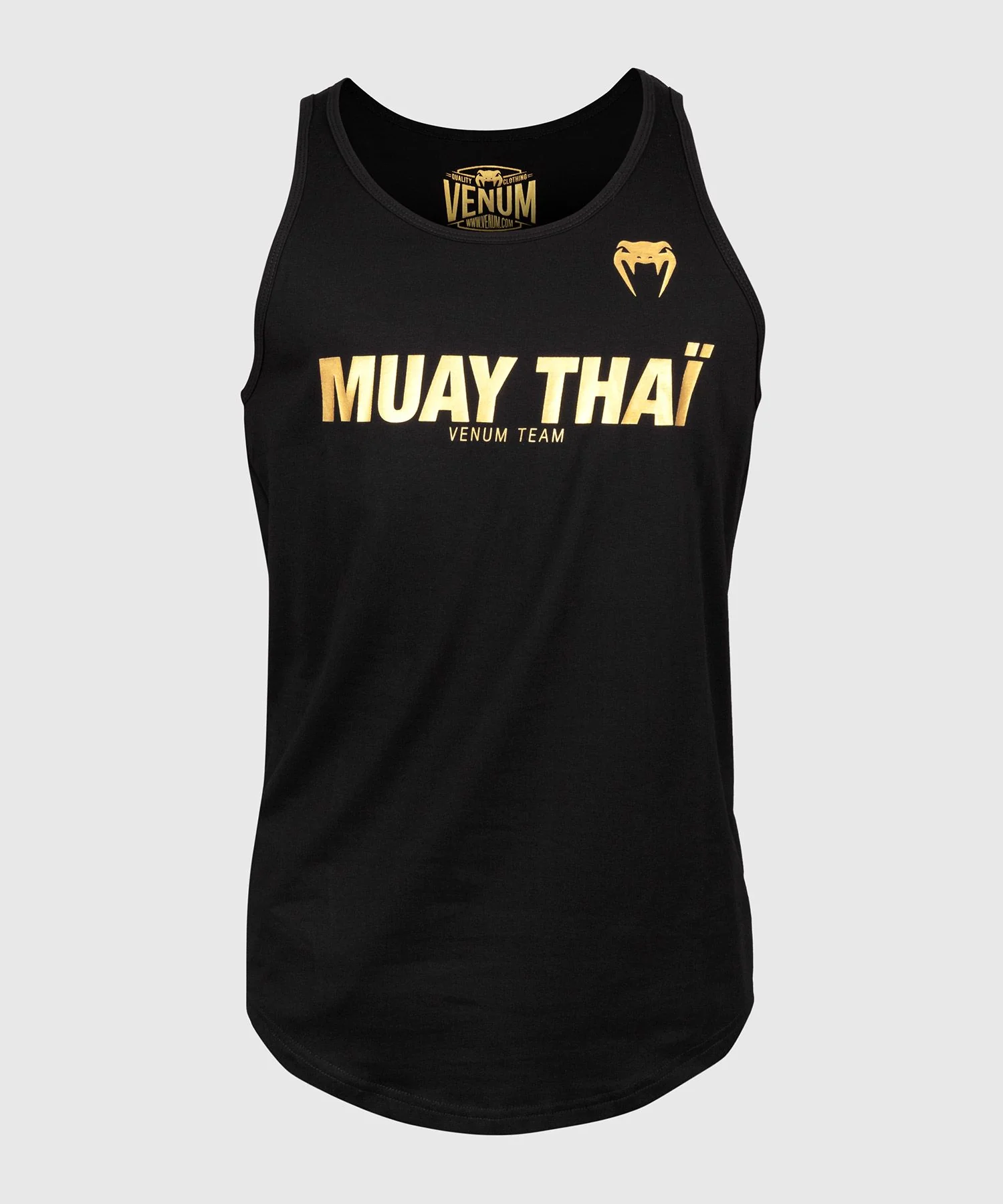 Tank top Venum Muay Thai VT Black-Gold 
