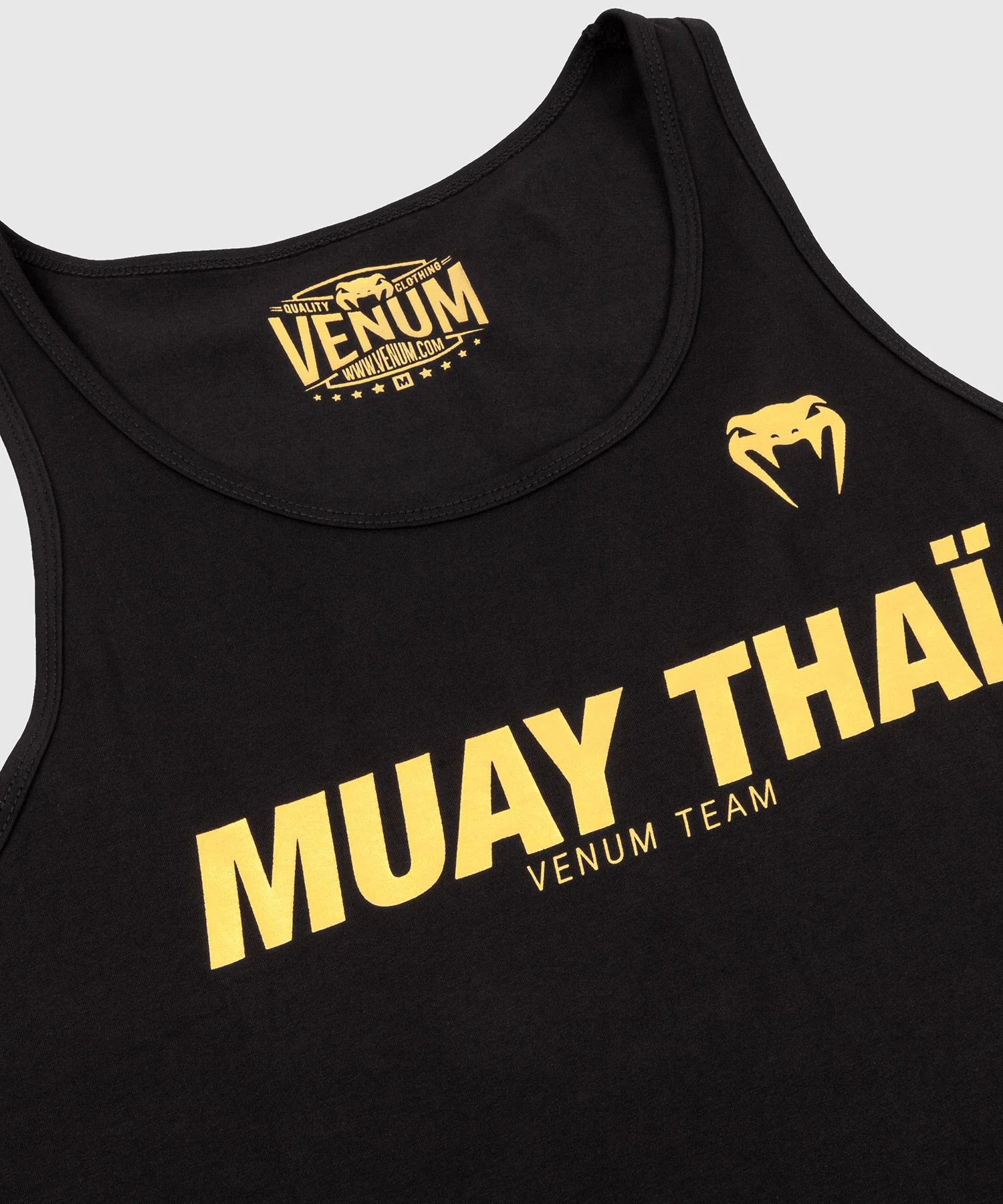Tank top Venum Muay Thai VT Black-Gold  - Image 4