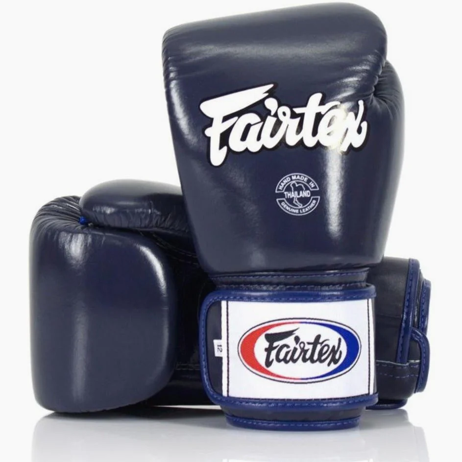 Thai boxing gloves Fairtex BGV1 Blue 