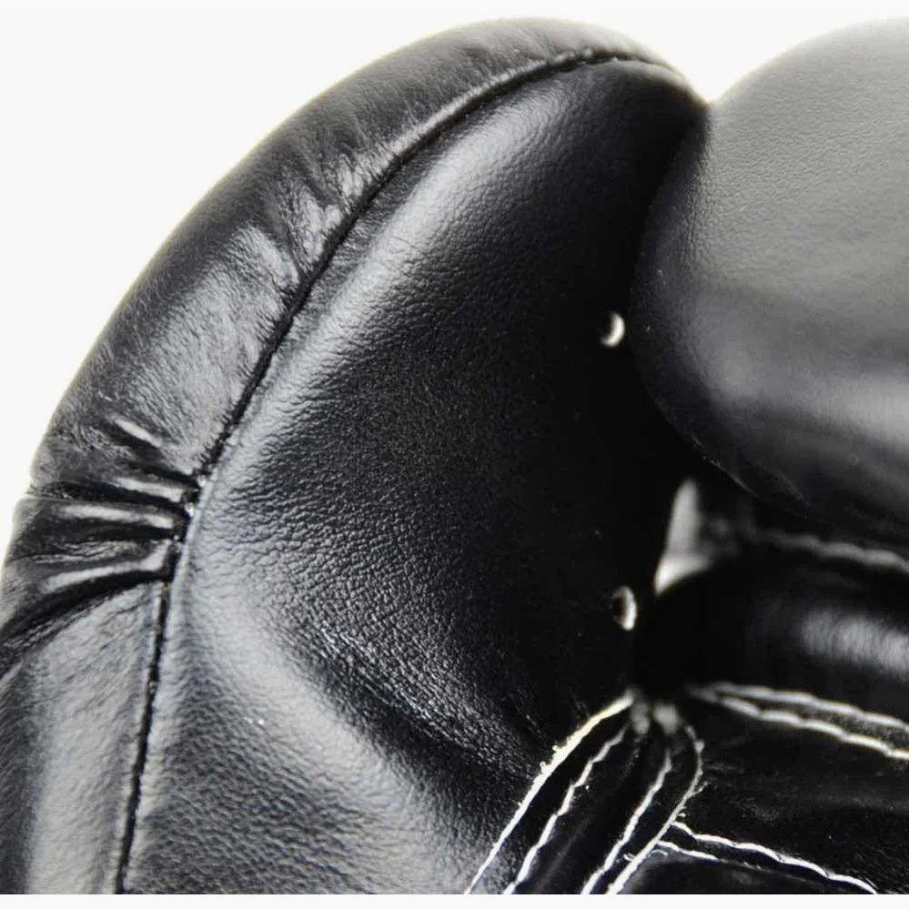 Thai boxing gloves Fairtex BGV14 Black-black  - Image 5