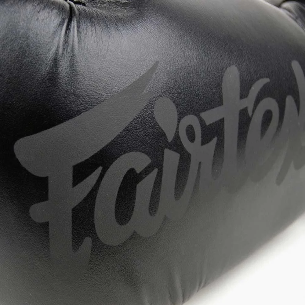 Thai boxing gloves Fairtex BGV14 Black-black  - Image 6