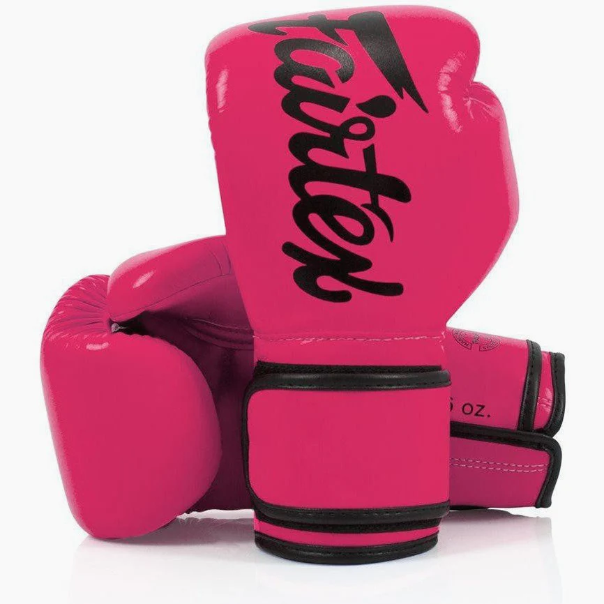 Thai boxing gloves Fairtex BGV14 Pink 