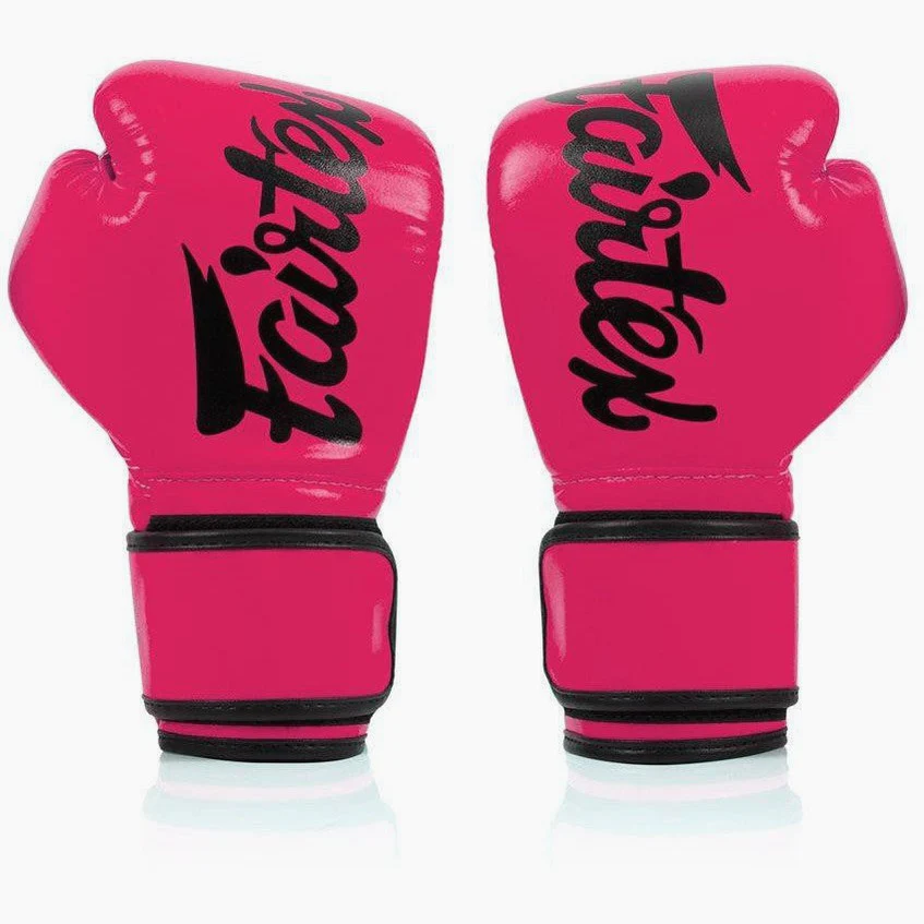 Thai boxing gloves Fairtex BGV14 Pink  - Image 2