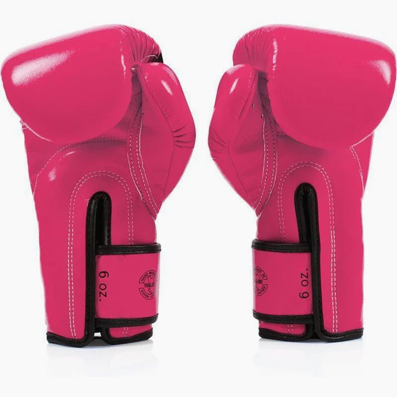Thai boxing gloves Fairtex BGV14 Pink  - Image 4
