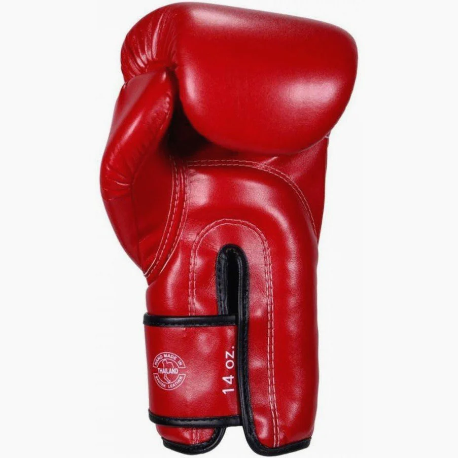 Thai boxing gloves Fairtex BGV14 Red  - Image 4