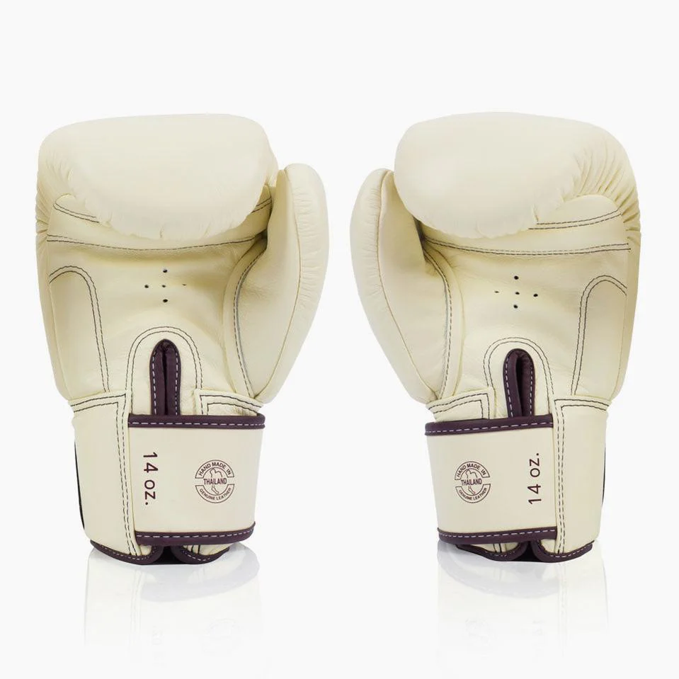 Thai boxing gloves Fairtex BGV19 Deluxe Khaki  - Image 3
