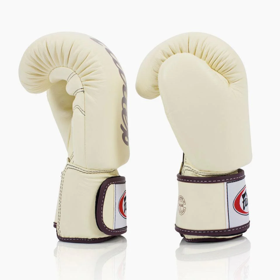 Thai boxing gloves Fairtex BGV19 Deluxe Khaki  - Image 4