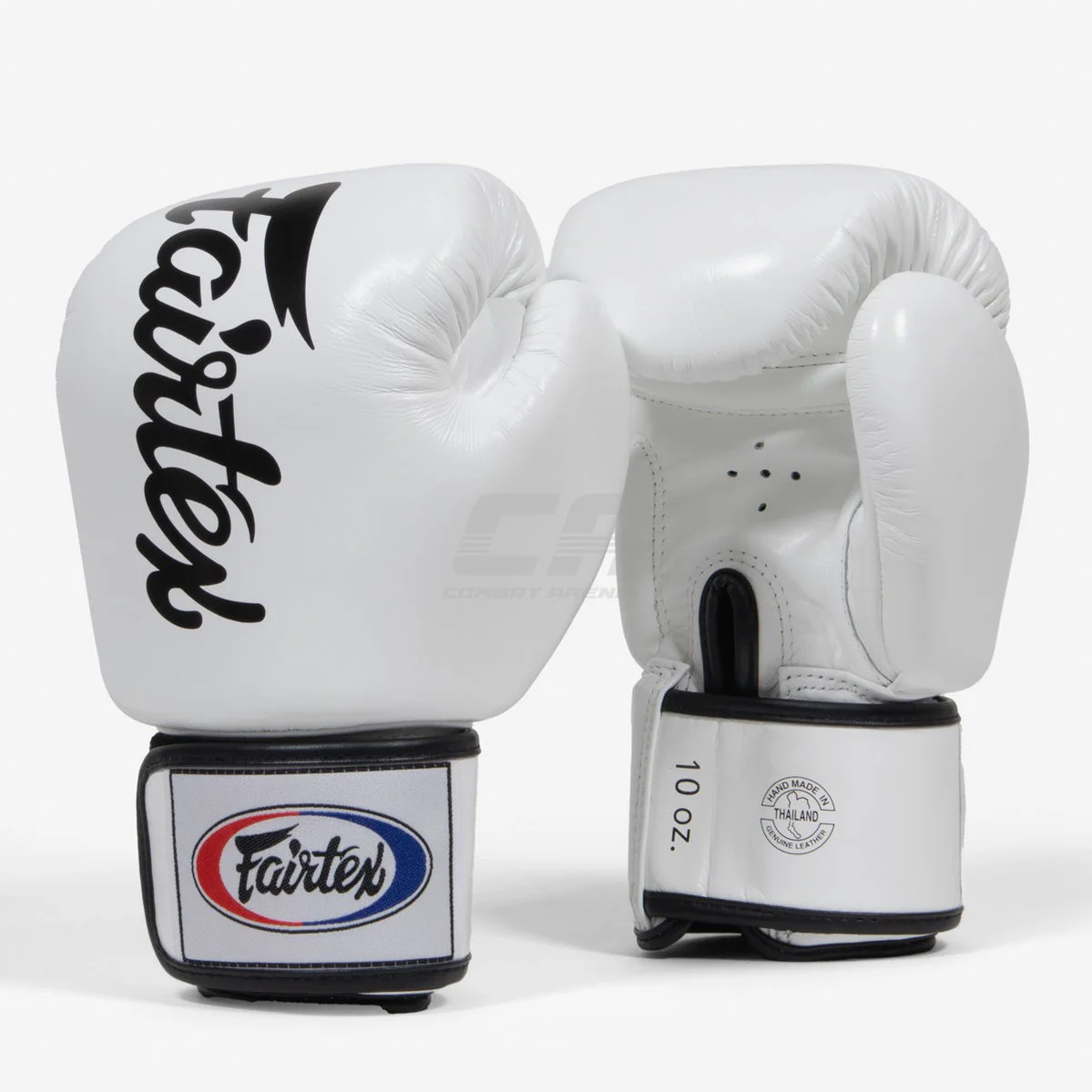 Thai boxing gloves Fairtex BGV19 Deluxe White  - Image 3