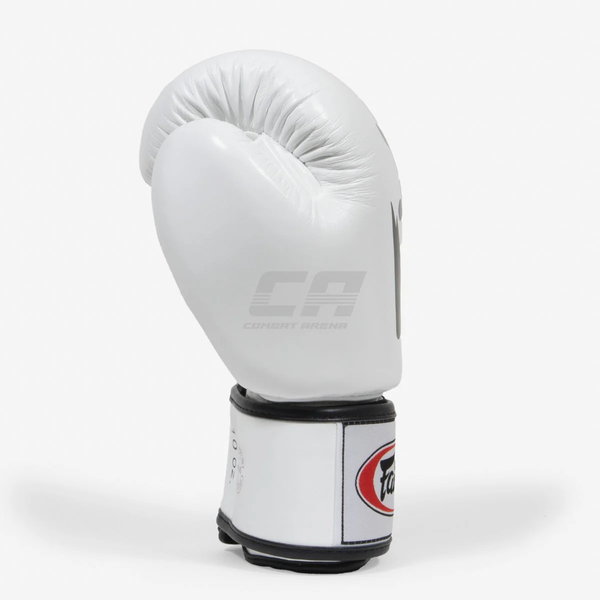 Thai boxing gloves Fairtex BGV19 Deluxe White  - Image 4