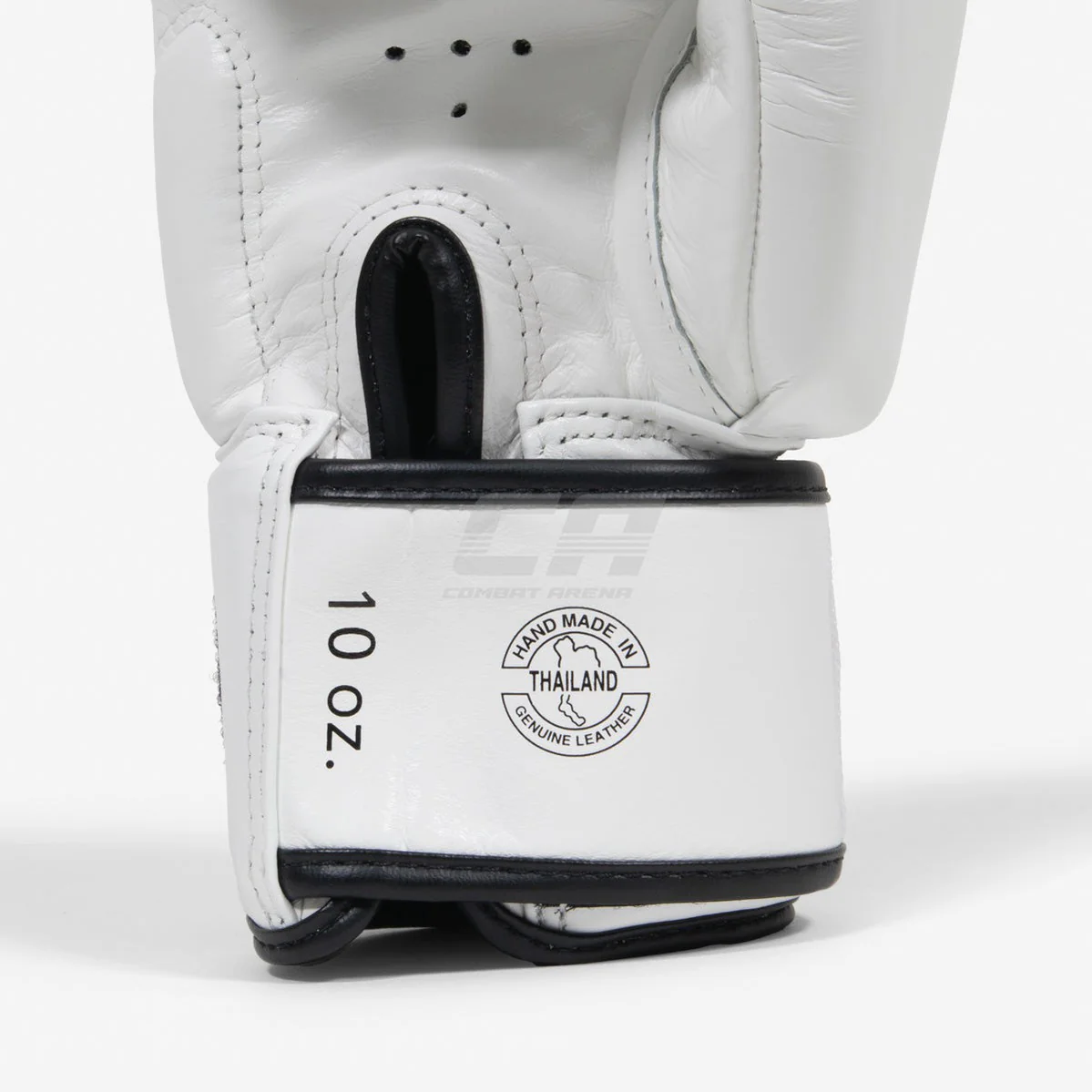 Thai boxing gloves Fairtex BGV19 Deluxe White  - Image 7