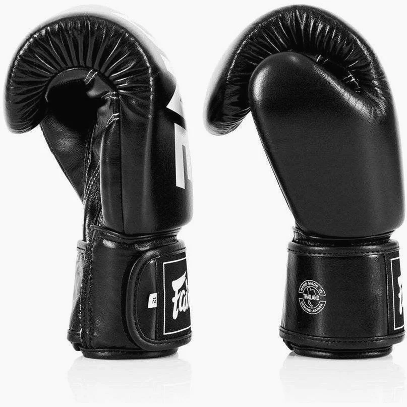 Thai boxing gloves Fairtex ONE Black  - Image 3