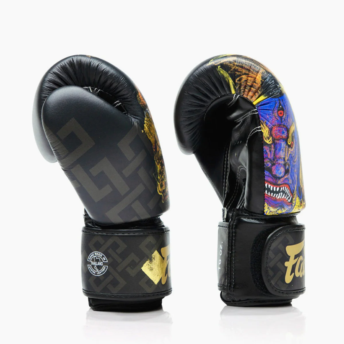 Thai boxing gloves Fairtex Yamantaka  - Image 3