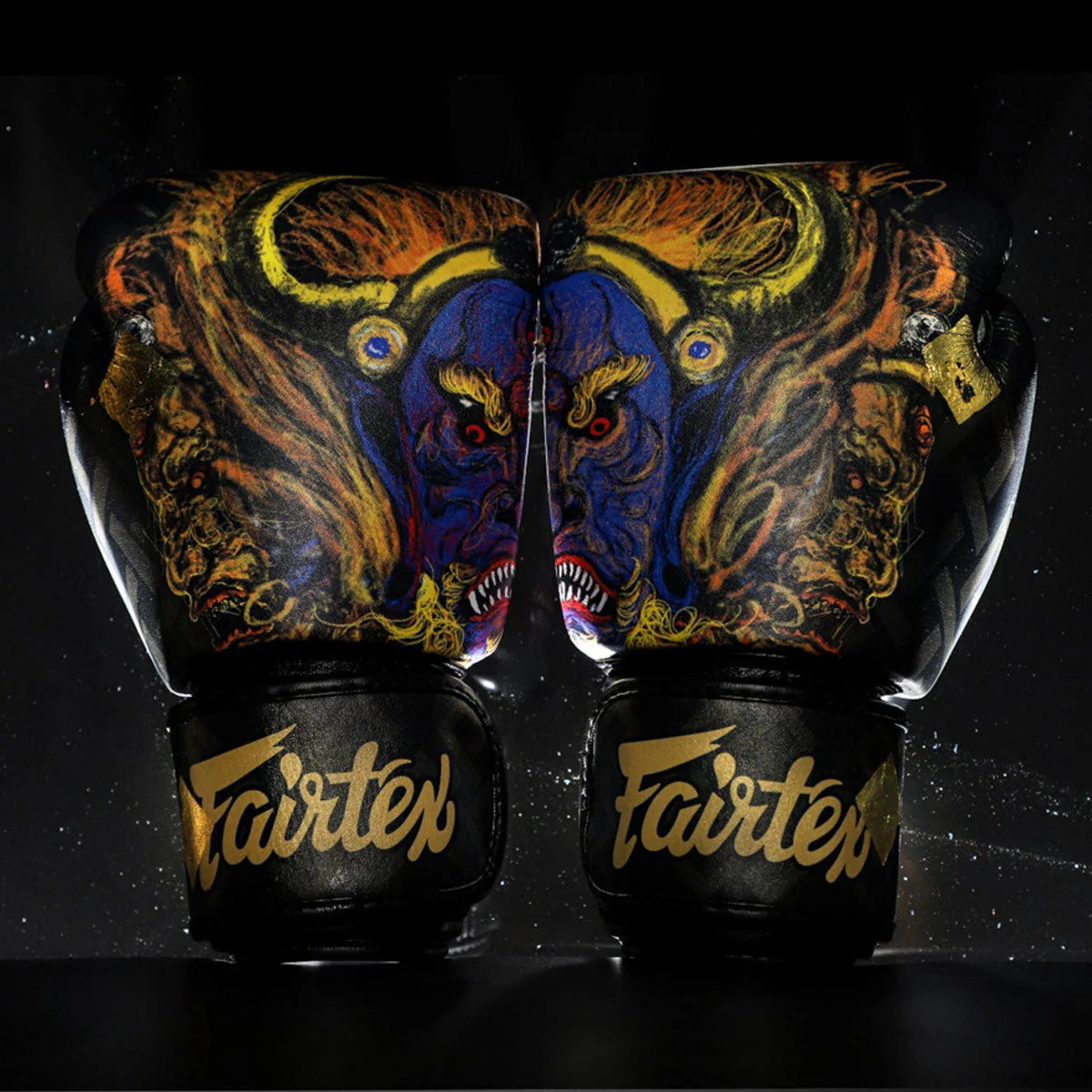 Thai boxing gloves Fairtex Yamantaka  - Image 6