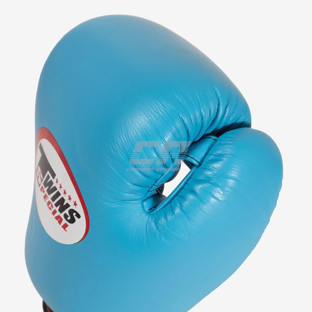 Thai boxing gloves Twins Special BGVL 3 Blue  - Image 5