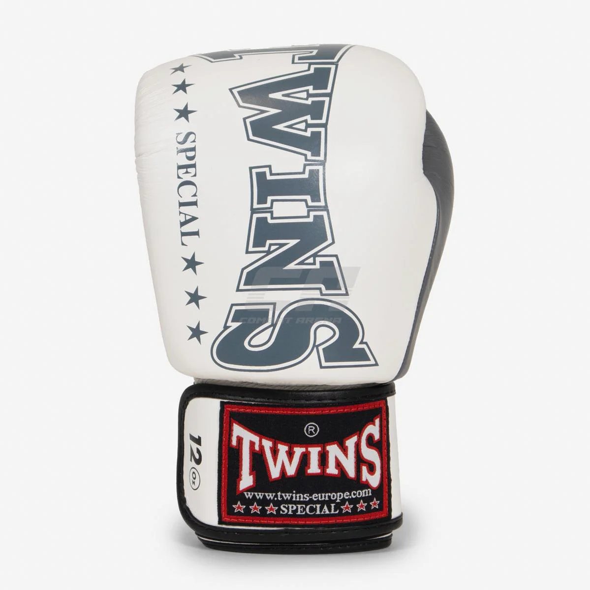 Thai boxing gloves Twins Special BGVL 8 White-gray  - Image 3