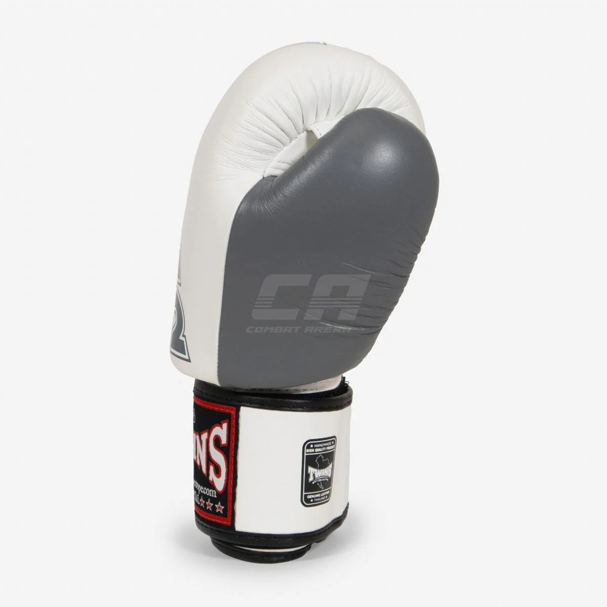 Thai boxing gloves Twins Special BGVL 8 White-gray  - Image 5