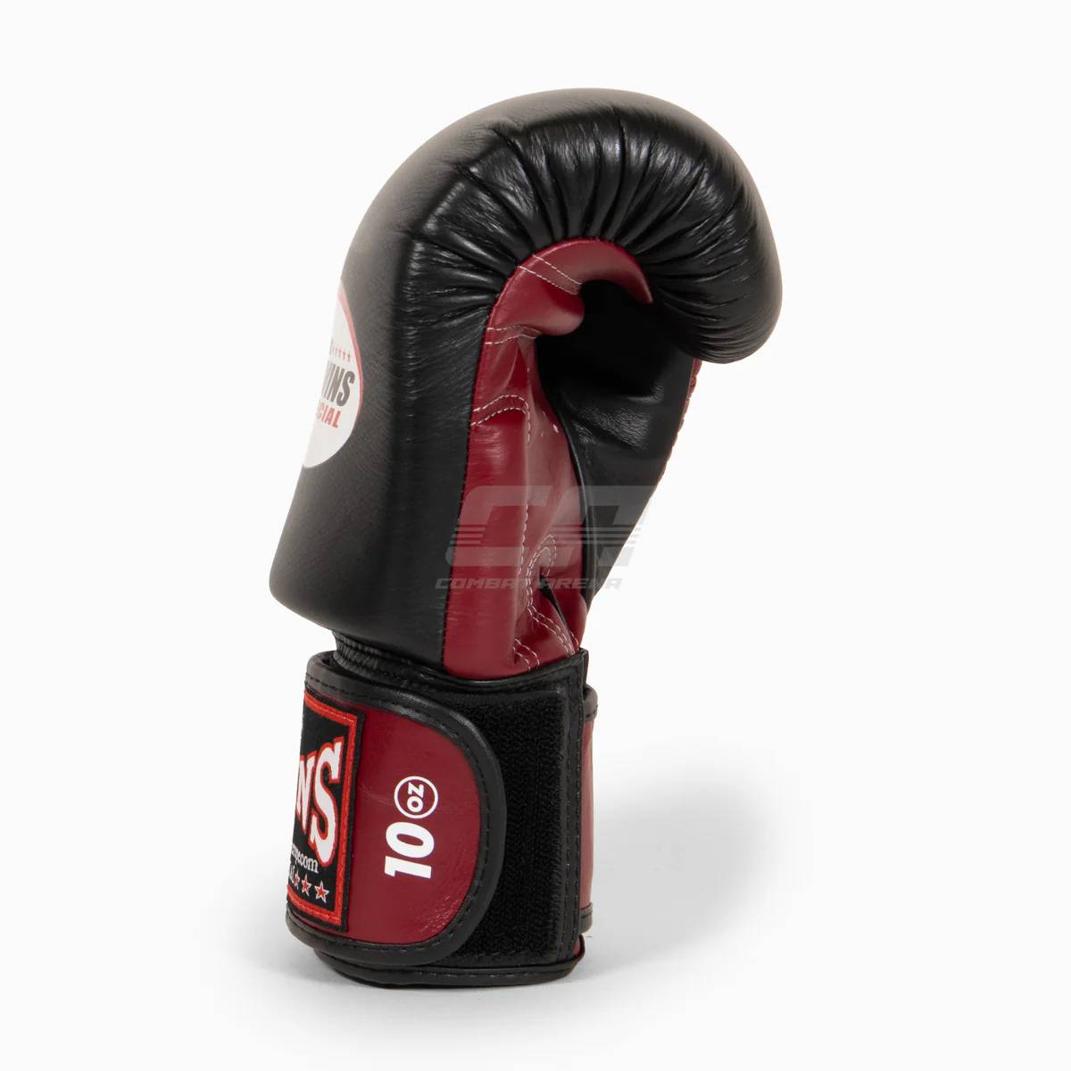 Thai boxing gloves Twins Special BGVL3 Black-maroon  - Image 4