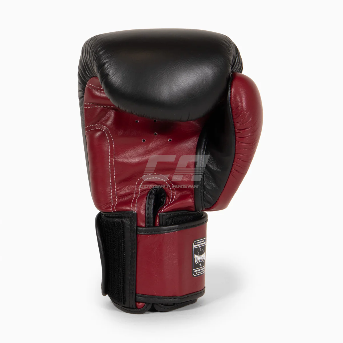 Thai boxing gloves Twins Special BGVL3 Black-maroon  - Image 5