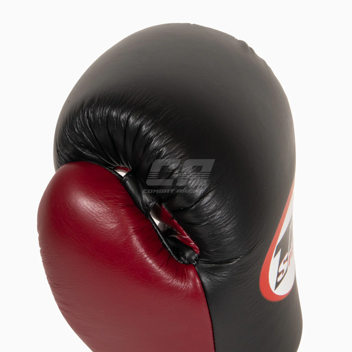 Thai boxing gloves Twins Special BGVL3 Black-maroon  - Image 8