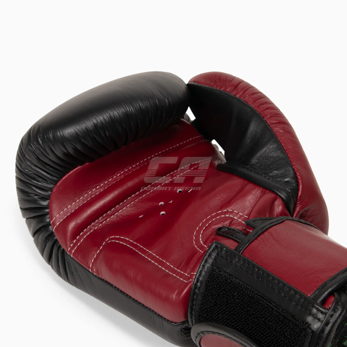 Thai boxing gloves Twins Special BGVL3 Black-maroon  - Image 9