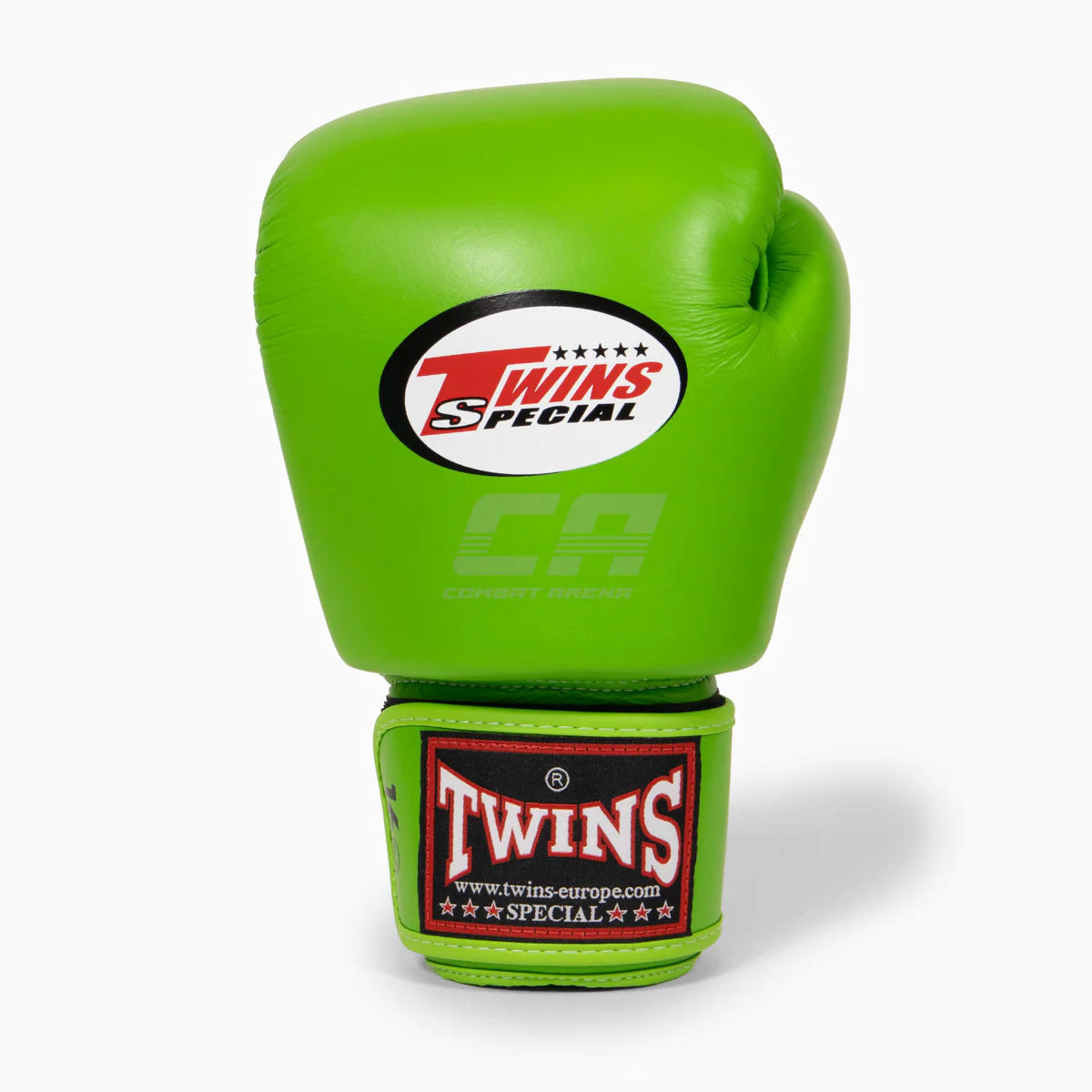 Thai boxing gloves Twins Special BGVL3 Lime  - Image 2