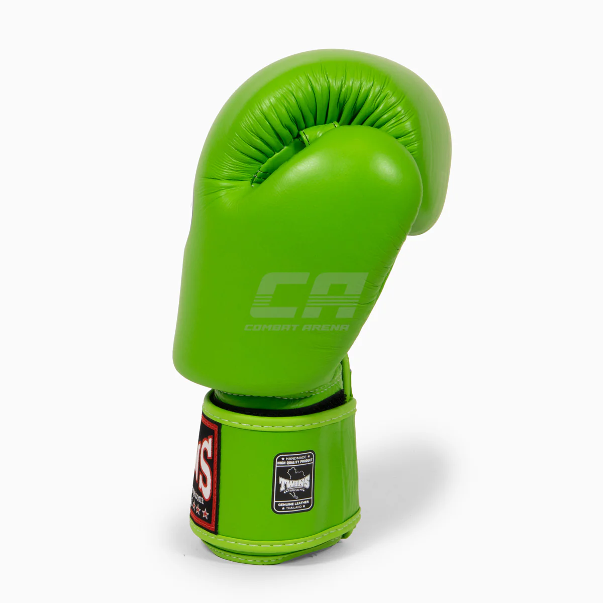 Thai boxing gloves Twins Special BGVL3 Lime  - Image 3