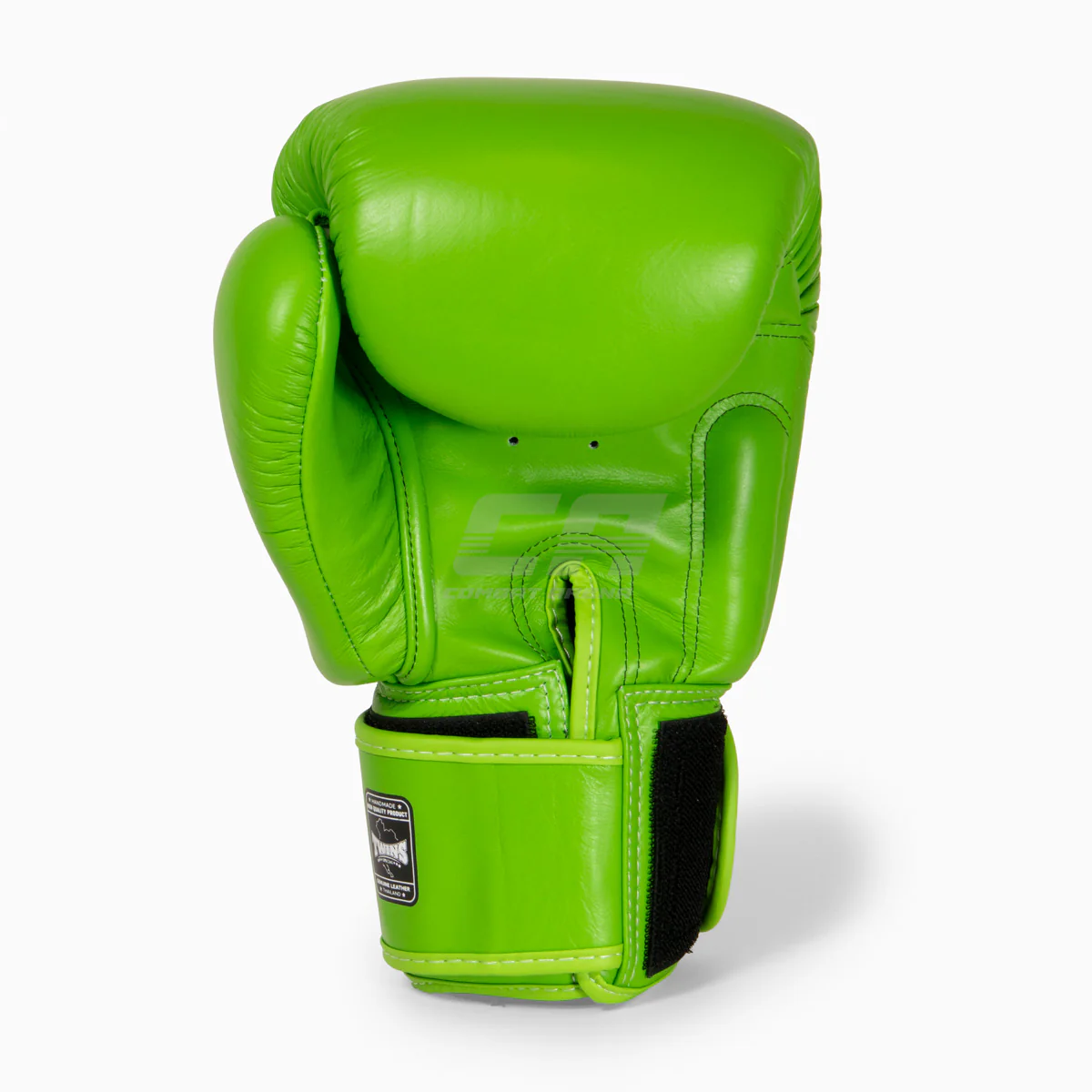Thai boxing gloves Twins Special BGVL3 Lime  - Image 4