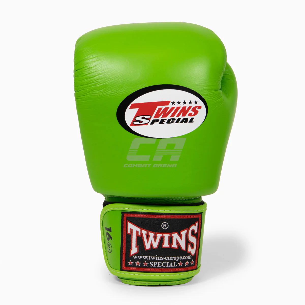 Thai boxing gloves Twins Special BGVL3 Lime  - Image 6