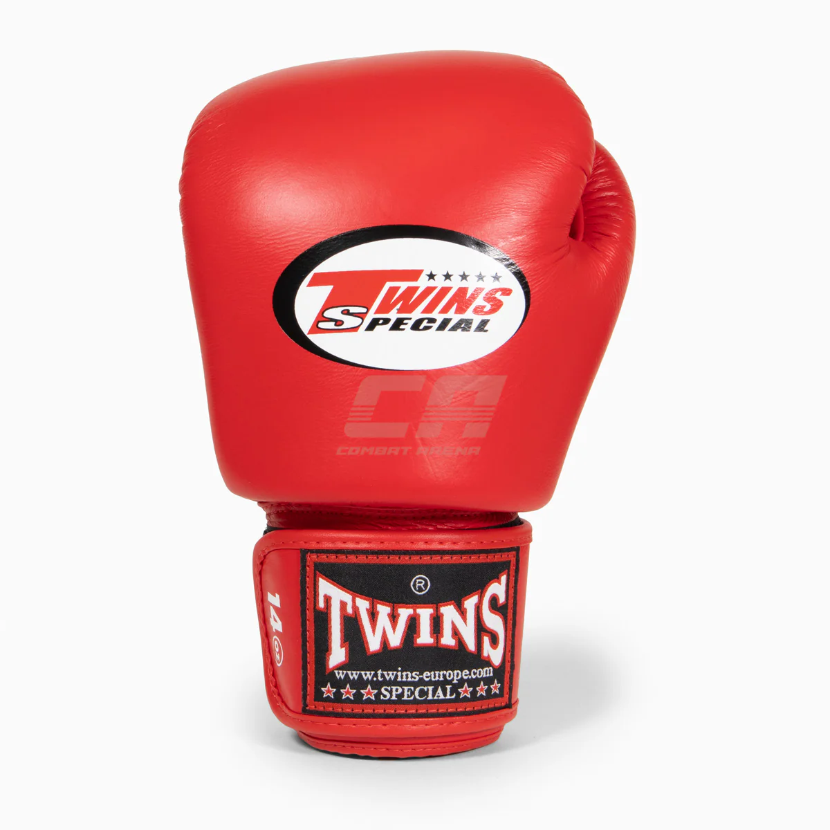 Thai boxing gloves Twins Special BGVL3 Red  - Image 3