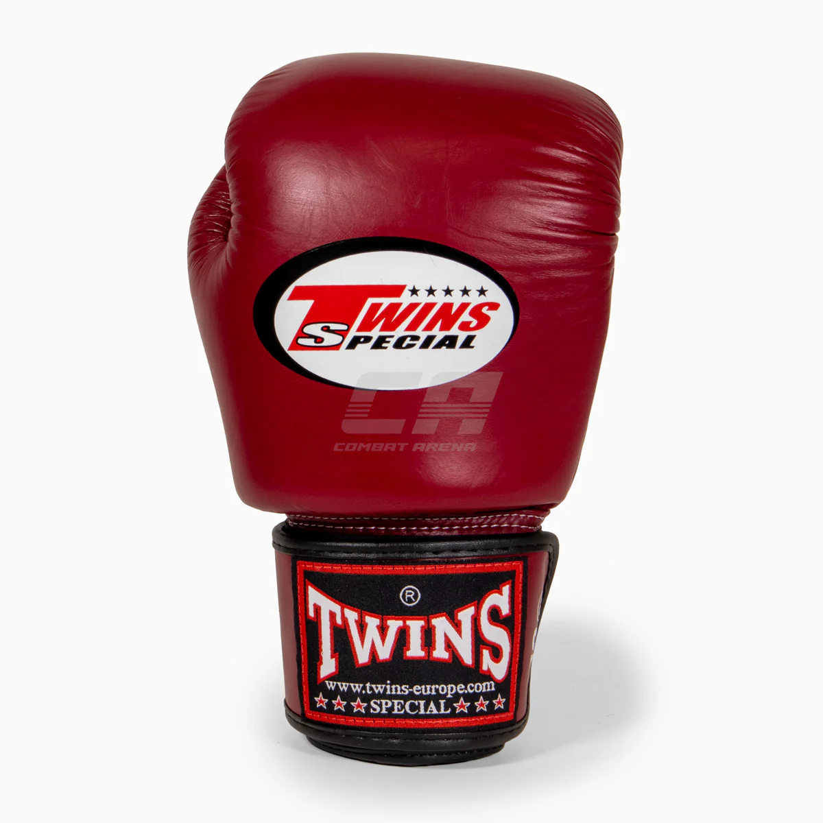 Thai boxing gloves Twins Special BGVL3 Wine Red  - Image 3