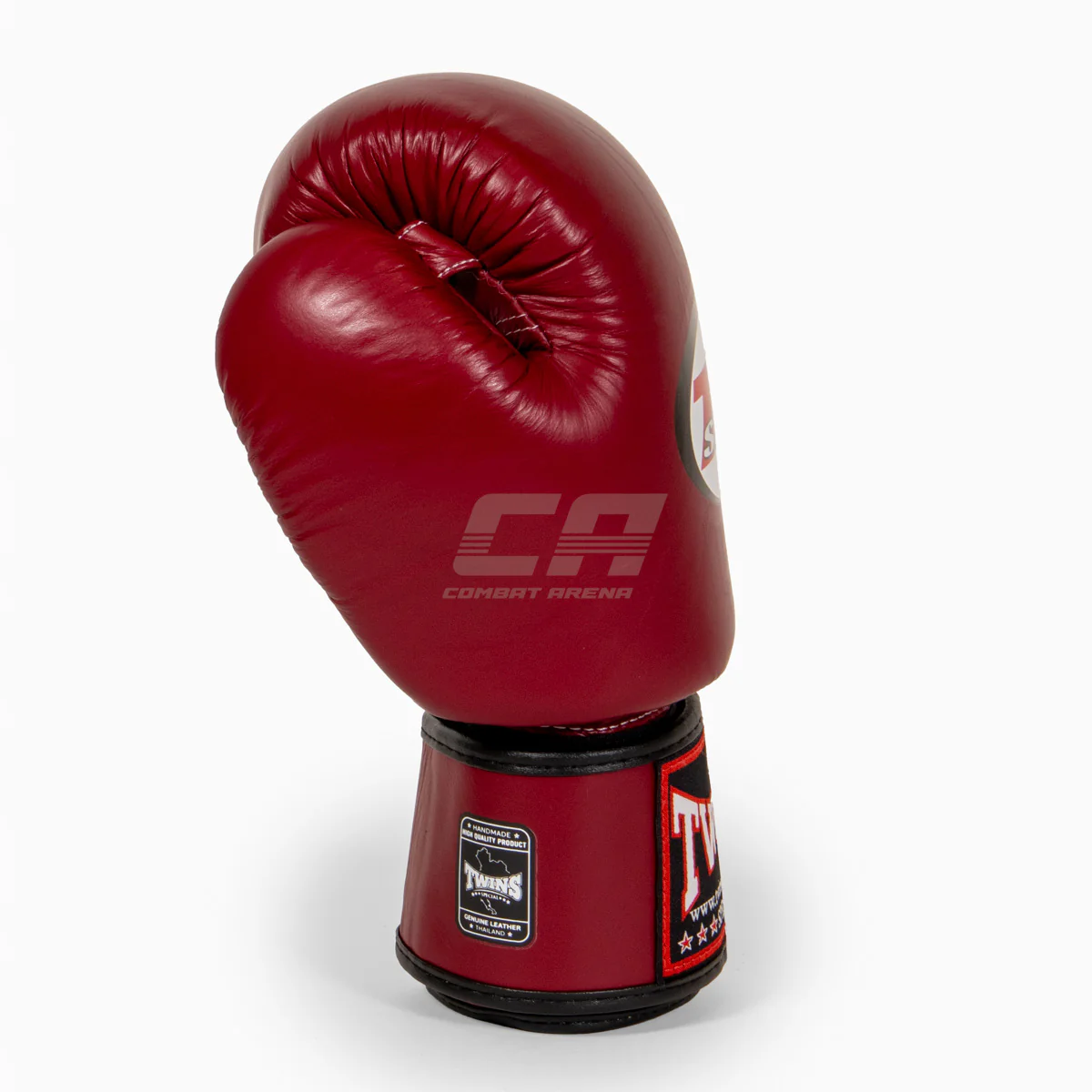 Thai boxing gloves Twins Special BGVL3 Wine Red  - Image 6