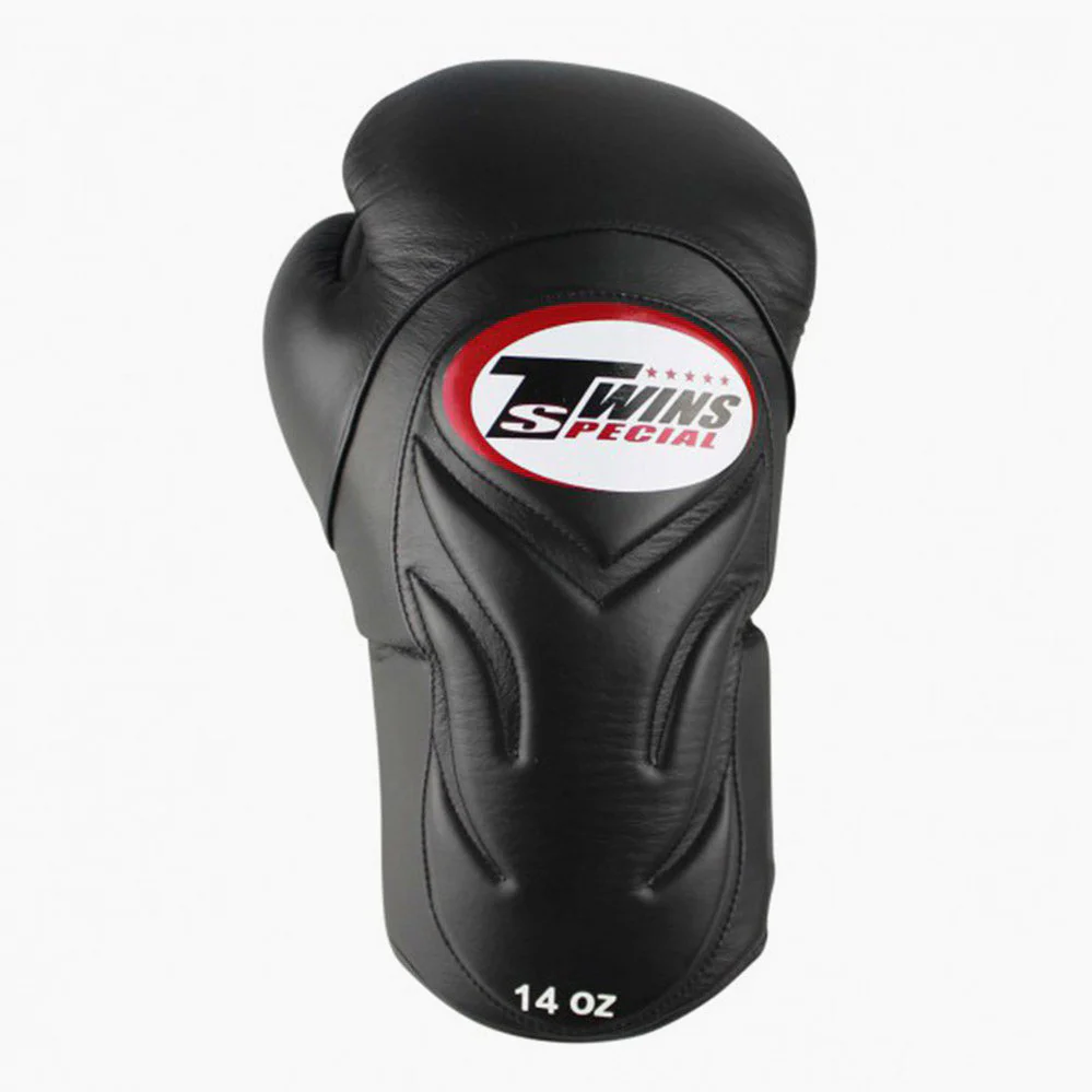 Thai boxing gloves Twins Special BGVL6 black-black  - Image 3