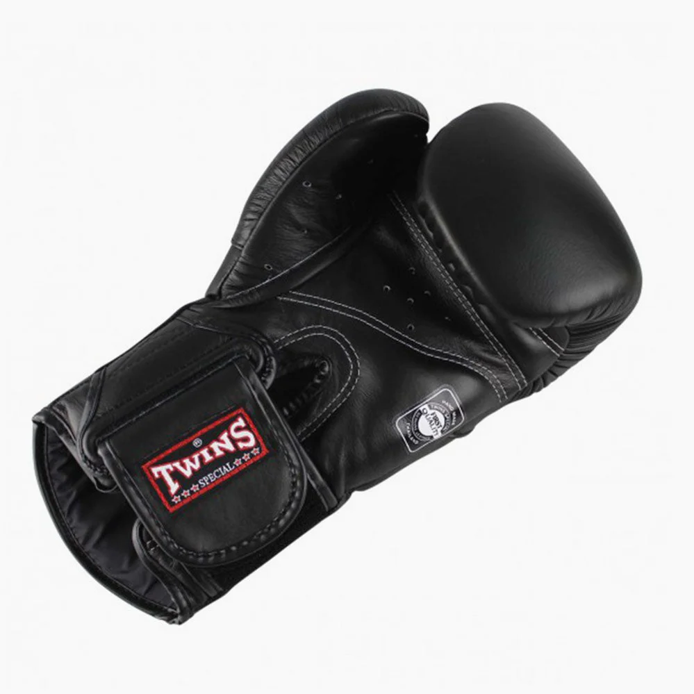 Thai boxing gloves Twins Special BGVL6 black-black  - Image 4