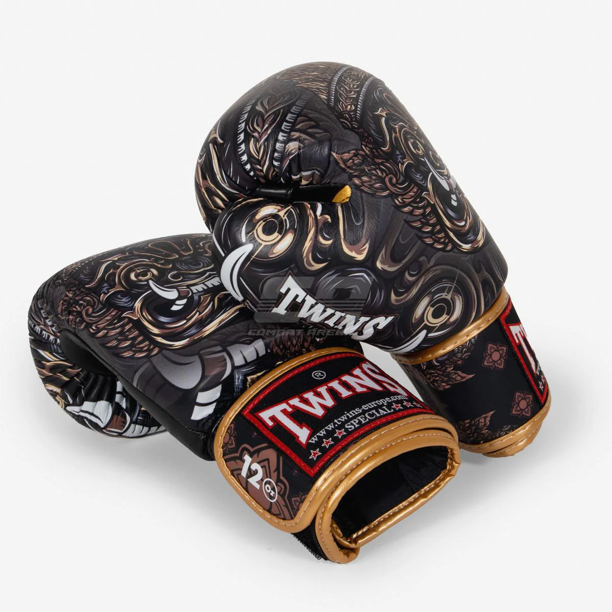 Thai boxing gloves Twins Special FBGVL3-63 Yaktai - Image 2