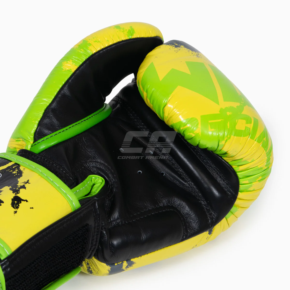 Thai boxing gloves Twins Special FBGVL3 Candy Green  - Image 7