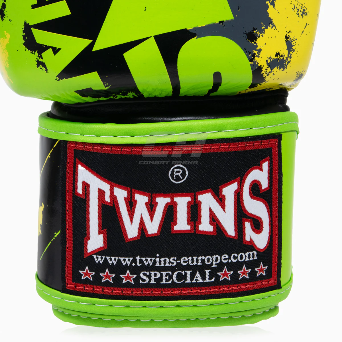 Thai boxing gloves Twins Special FBGVL3 Candy Green  - Image 8