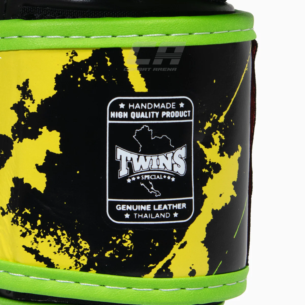 Thai boxing gloves Twins Special FBGVL3 Candy Green  - Image 9
