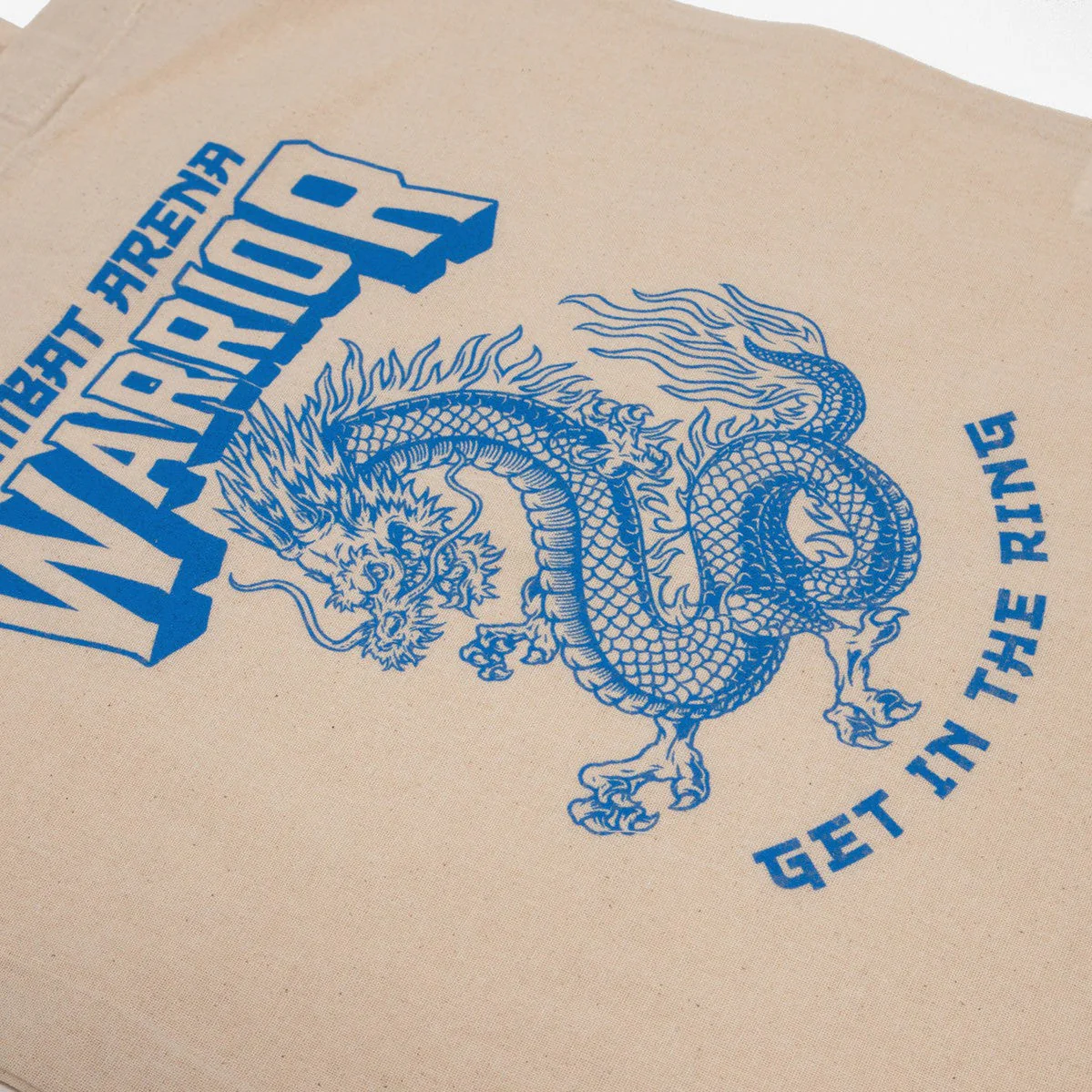 Tote Bag Combat Arena Dragon Warrior Blue  - Image 2