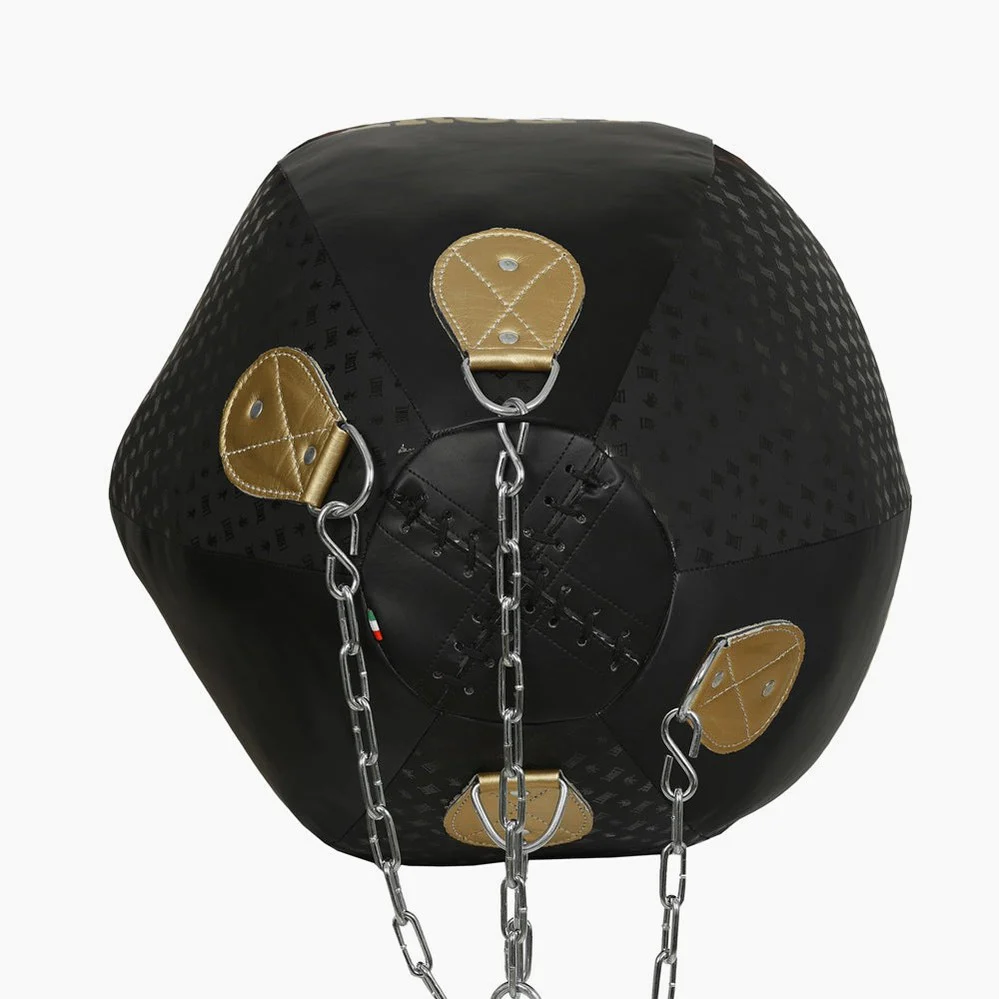 Training ball Leone 20 kg DNA AT853 Black-gold  - Image 4