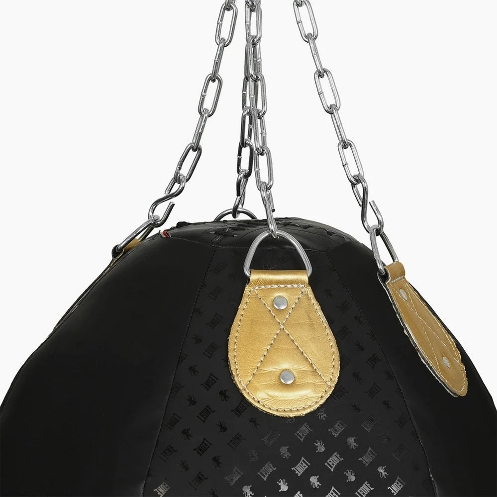 Training ball Leone 20 kg DNA AT853 Black-gold  - Image 5