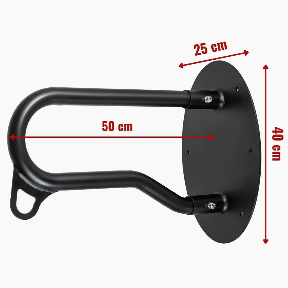 Wall-mounted bag support bracket Combat Arena Curve Made in Italy  - Image 4