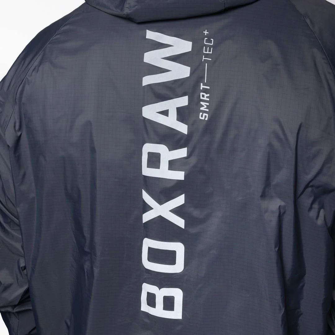 Windbreaker jacket Boxraw Genaro Oversize black  - Image 10