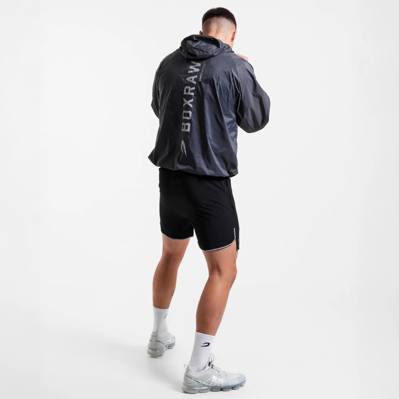 Windbreaker jacket Boxraw Genaro Oversize black  - Image 2