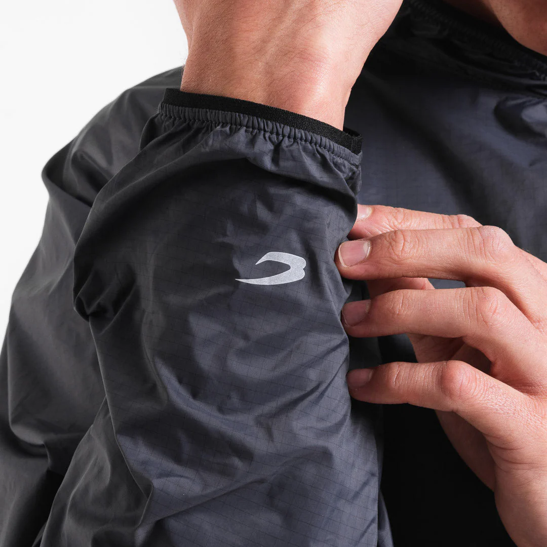 Windbreaker jacket Boxraw Genaro Oversize black  - Image 8