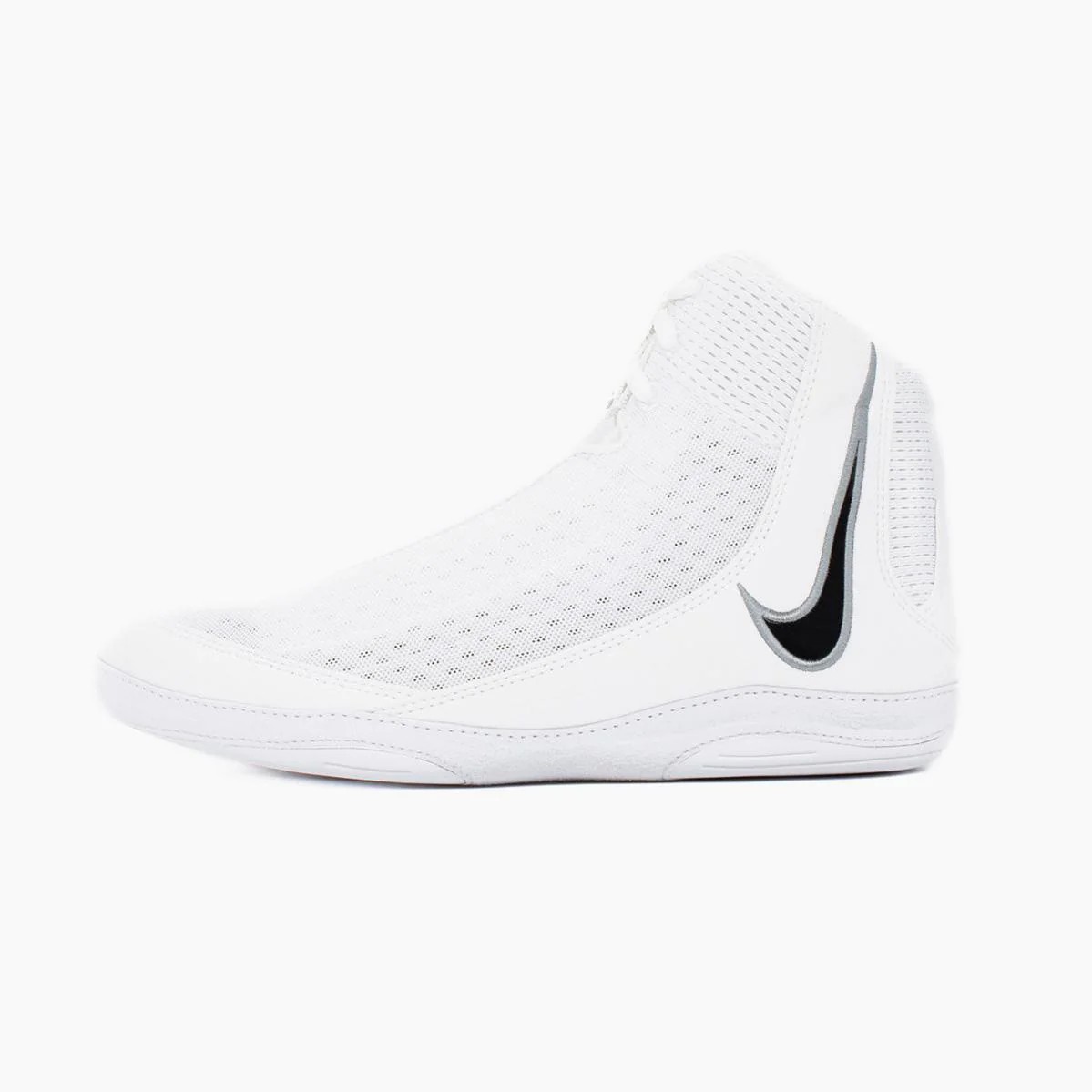 Wrestling shoes-Wrestling Nike Inflict 4 White  - Image 3
