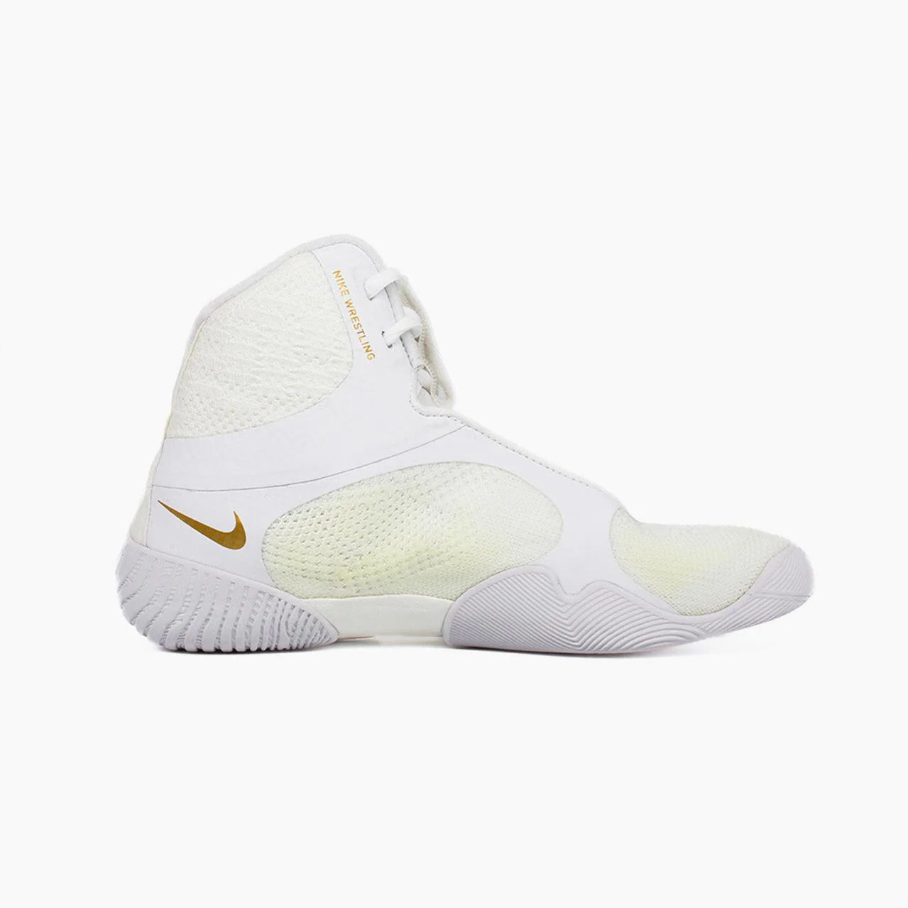 Wrestling shoes-Wrestling Nike Tawa White-gold  - Image 4